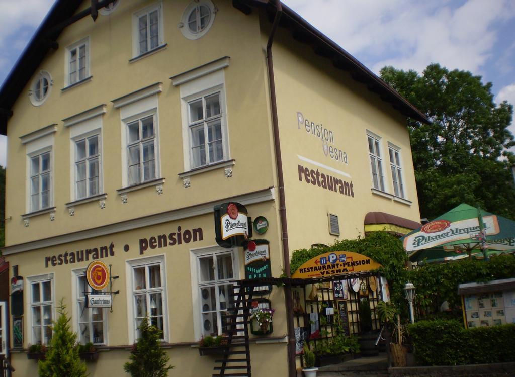 Pension A Restaurant Vesna - Ceske Svycarsko Srbská Kamenice Екстериор снимка